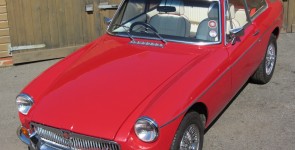 1975 MGB GT Automatic with Full Length Webasto Sunroof
