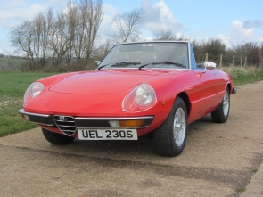 1977 Alfa Romeo 2000 Spider Veloce with just 13k Miles from new