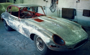 1967 Jaguar E Type Series 1 uk right hand drive 2 plus 2 restoration project
