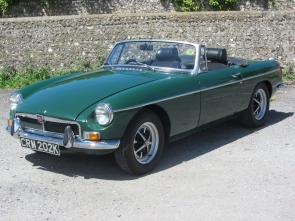 1971 MG B Roadster, 36,000 miles from new, tax exempt