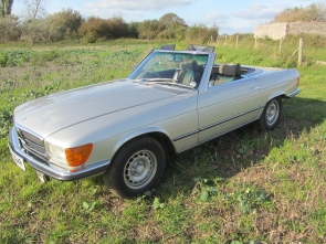 1977 Mercedes Benz 350SL, 46,000 miles from new, 1 owner