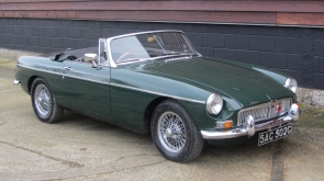 1968 MG B Roadster with overdrive