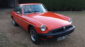 1981 MG B GT one owner for 33 years